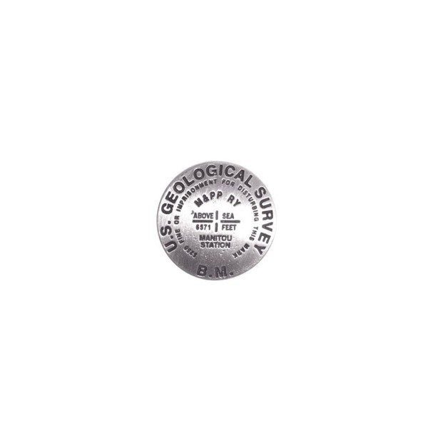 Manitou Station (Pike's Peak), Colorado lapel pin
