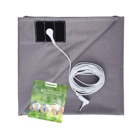 Grounding Sheets with Grounding Cord - Silver Fiber Conductive Sheet (27x52 inch)