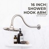 Shower Head Extension Arm by JS Jackson Supplies, 16 inch