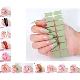 Gel Nails Stickers Pegatinas Uñas Múltiples Estilos