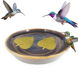 RONDURE 2 pcs Bird Bath Purification Disk Copper 4 Inch Copper Disc for Bird Bath Water Cleaner Disk, All-Season Water Purifier (Copper-Coated)
