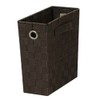 Iris Ohyama CBK-11D Basket, Brown, Width 4.5 x Depth 10.2