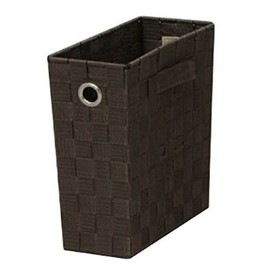 Iris Ohyama CBK-11D Basket, Brown, Width 4.5 x Depth 10.2 x Height 10.2 inches (11.5 x 26 x 26 cm)