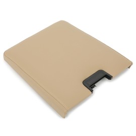 HECASA Center Console Lid Compatible with 2007-2014 Chevy Suburban Silverado Tahoe Avalanche GMC Sierra Denali Yukon XL 1500 2500 HD 3500 HD New Body Style Replacement for 20864151 20864154 - Brown