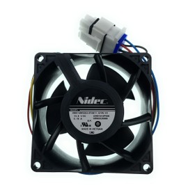 MacMaxe WR60X26866 Refrigerator Evaporator Fan Motor for GE and Hotpoint Fridges – Replacement for V80E14MS2A3-57A611, WR60X10341, WR60X10356, WR49X25197, WR60X10357 – Low Noise, Easy Install