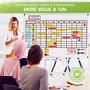 25 Rewritable Magnets 5 x 5 cm for Magnetic Boards,