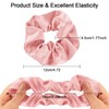 Scrunchie Hair Elastic, Big Scrunchie, Silk, Hair Ornament, Lady, Set