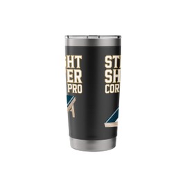 Cornhole Players Backyard Games Bean Bag Toss Tournament Fun Stainless Steel Insulated Tumbler