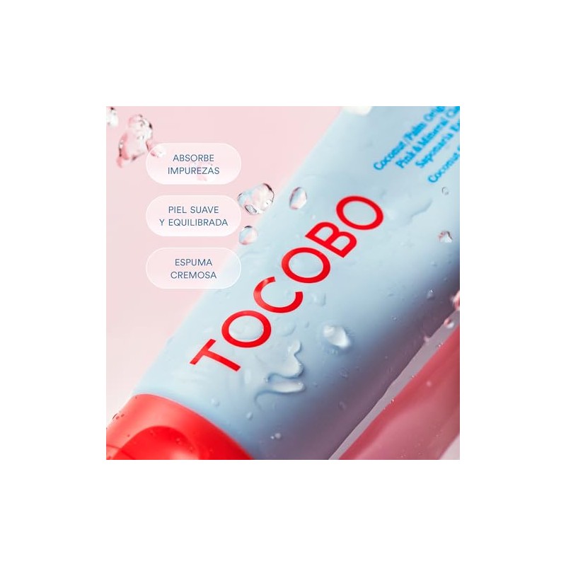 Tocobo Coconut Clay Cleansing Foam 150 Espuma Limpiadora Facial Arcilla