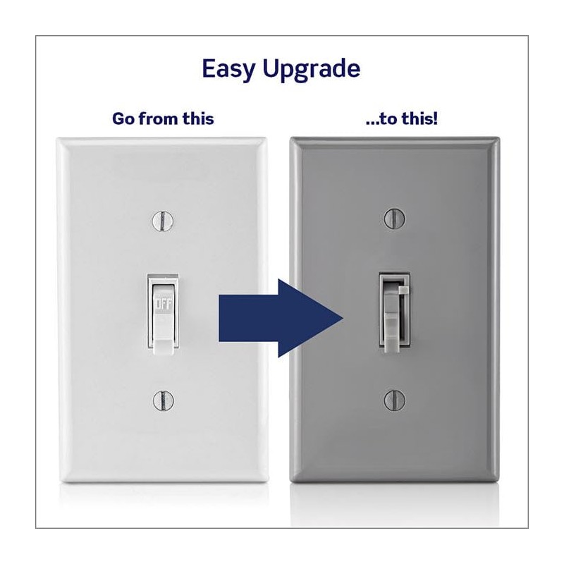 Leviton Toggle Slide Dimmer Switch for Dimmable LED, Halogen and
