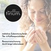 finum® 2 x Brewing Basket (M) Black Permanent Filter for