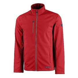 Cutter & Buck Evoke Eco Softshell Recycled Full Zip Mens Jacket, Cardinal Red