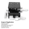 LD60-LM XYZ 3-Axes Manual Linear Stage Trimming Platform Tuning Sliding
