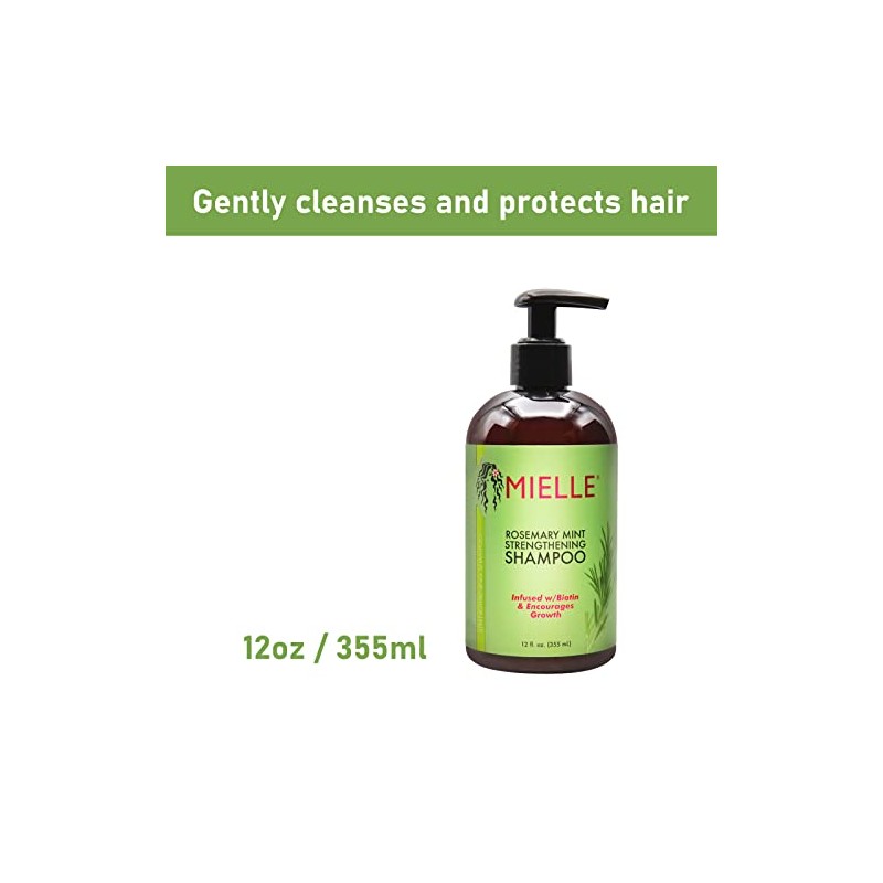 Superhairpieces Mielle Rosemary Mint - Champú