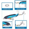 Nuguri Fishing Lure Set of 4 Wobblers Pencil Popper Wobbler