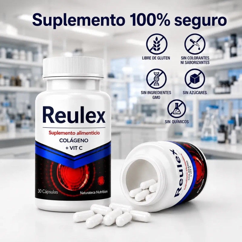 Reulex Frascos Colageno Msm Vitaminas Mas