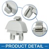 A ABSOPRO Car Sun Visor Clip Plastic Sun Visor Hook