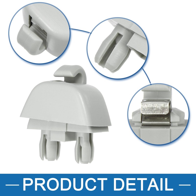 A ABSOPRO Car Sun Visor Clip Plastic Sun Visor Hook