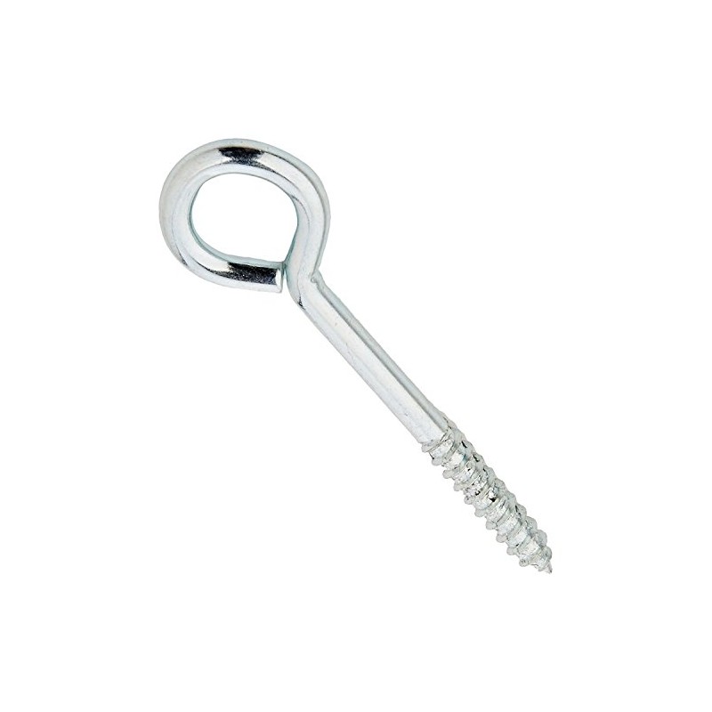 Pack Of 20 Vine Eye Screw In 75Mm Bzp Zinc