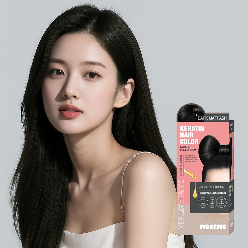 Moremo keratin hair color self-damaging hair dye / 모레모 케라틴
