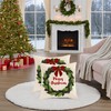 Tosleo Merry Christmas Pillow Covers 18 x 18 inch Set