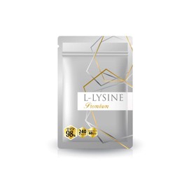 リジン サプリ 1日2,000mg L-リジン配合 L-LYSINE Premium (Lリジン プレミアム) 240粒 30～60日分 GMP国内工場製造 (240)