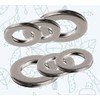 Stainless Steel Washers Set, Form A, Internal and External Spring