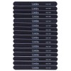 Lictin Pack of 16 Professional Nail Files Washable Double Sided