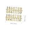 LIFKOME 20sets Arabic Clock Numbers Replacement Kit of Numbers for