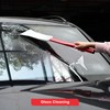NEWISHTOOL Extended Long Handle Bulldozer Squeegee Window Tint Squeegee with