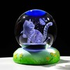 Crystal 3D Cat Themed Gifts for Women, 60mm Crystal Ball