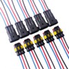 GTIWUNG 5 Kit 3 Pin Way Waterproof Electrical Connector Wire,