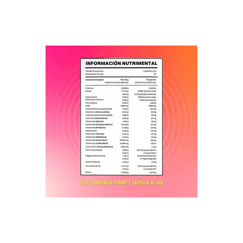 Smart Vit Prenatal Vitaminasminerales Suplemento Alimenticio Sin Sabor
