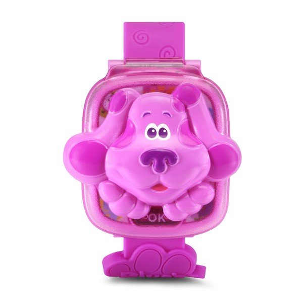 LeapFrog Blues Clues Magenta Learning Watch, Fun Interactive Toy with Real Digital Watch Functions, Educational Toy with Numbers and Characters, Kids Watch, Electronic Toys for Kids, 3 Years +