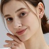 Moissanite Earrings, 3-10MM Diamond Stud Earrings For Women Men 925