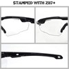 HTS HUNTERSKY Ballistic Tactical Shooting Glasses ANSI Z87+ UV400 Protective