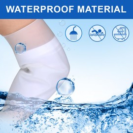 Waterproof Bandage Protector for Bath and Shower, Reusable Waterproof Picc Line Protector and Bandage Cover, Covers for Broken Hands, Wrists, Arms, Wounds, Burn