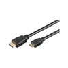 Wentronic 31932-GB 2m HDMI+ A-Plug to HDMI+ C-Plug Mini High