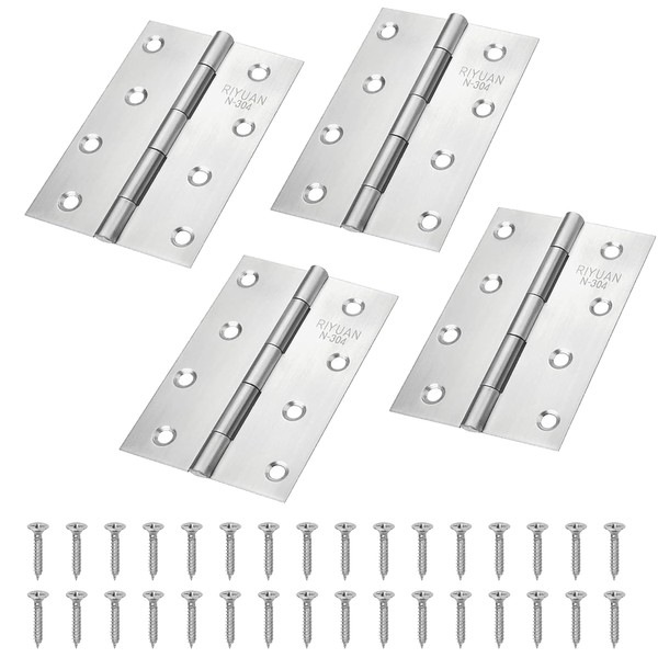 DesertBoy 4 Inch Stainless Steel Strong Butt Door Hinge 100mm