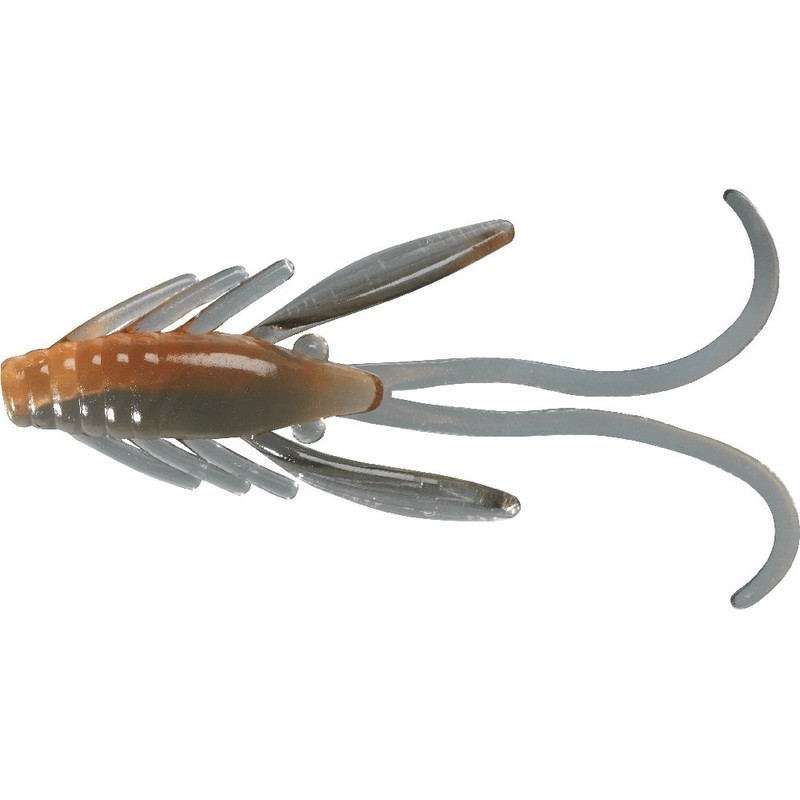 Berkley PowerBait Power Nymph Smoke Orange, 1" (12 Count)