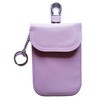 RFID Signal Blocker Faraday Pouch for Car Keys, Premium PU