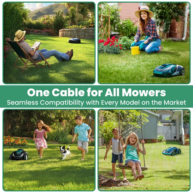 COZCLAM 50m Boundary Cable + 50 Pegs + 10 Cable