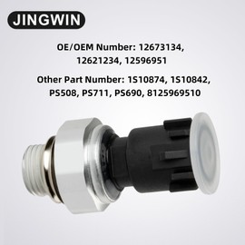12673134 Engine Oil Pressure Sensor Switch Sending Unit 12621234,213-4411,12596951 Compatible with Chevy Silverado Suburban Tahoe GMC Sierra Yukon Impala Pontiac G8 GM Equipment PS690 PS508 PS711