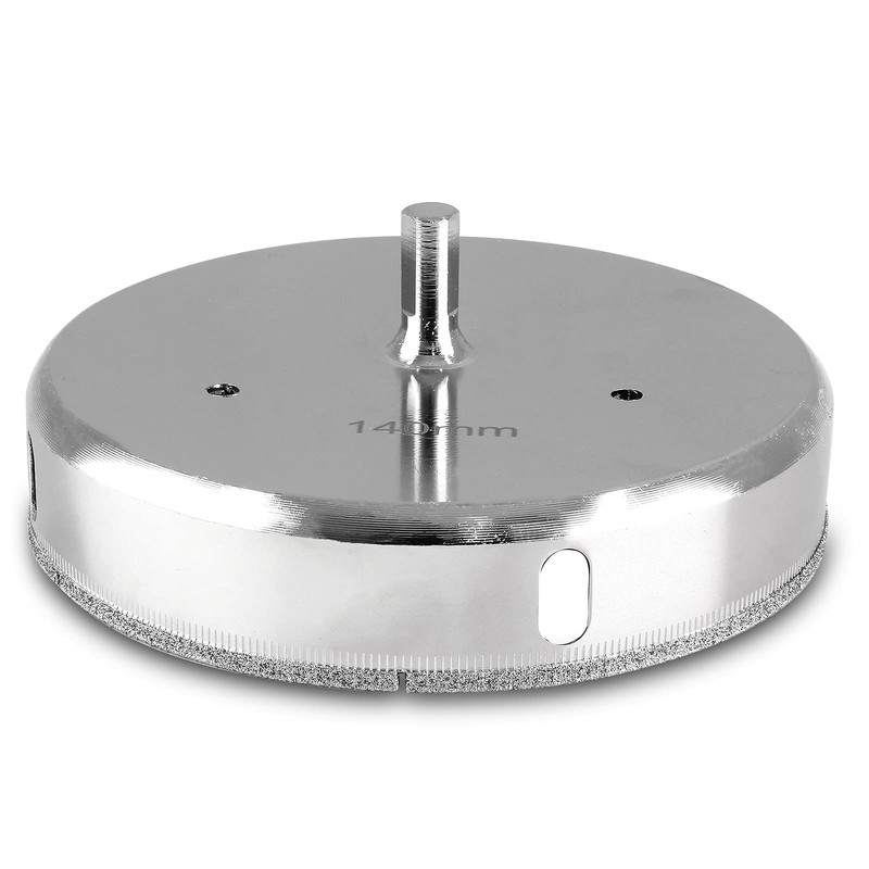 Luomorgo 140mm/5 1/2 inch Diamond Hole Saw, 1.1 inch Cutting