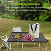 Folding Camping Table Aluminium Alloy Desktop Portable Outdoor Camping Table
