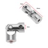 SG Store 4Pcs 3mm to 3mm Metal Shaft Coupling Universal