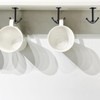 BAMI-LEE House Zinc Alloy Double Prong Ceiling Hooks, 4-Pack Under