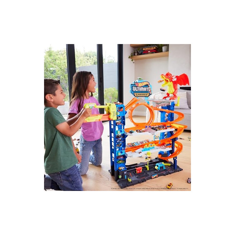 Hot Wheels Pista City Ultimate Garage con 4 Niveles y