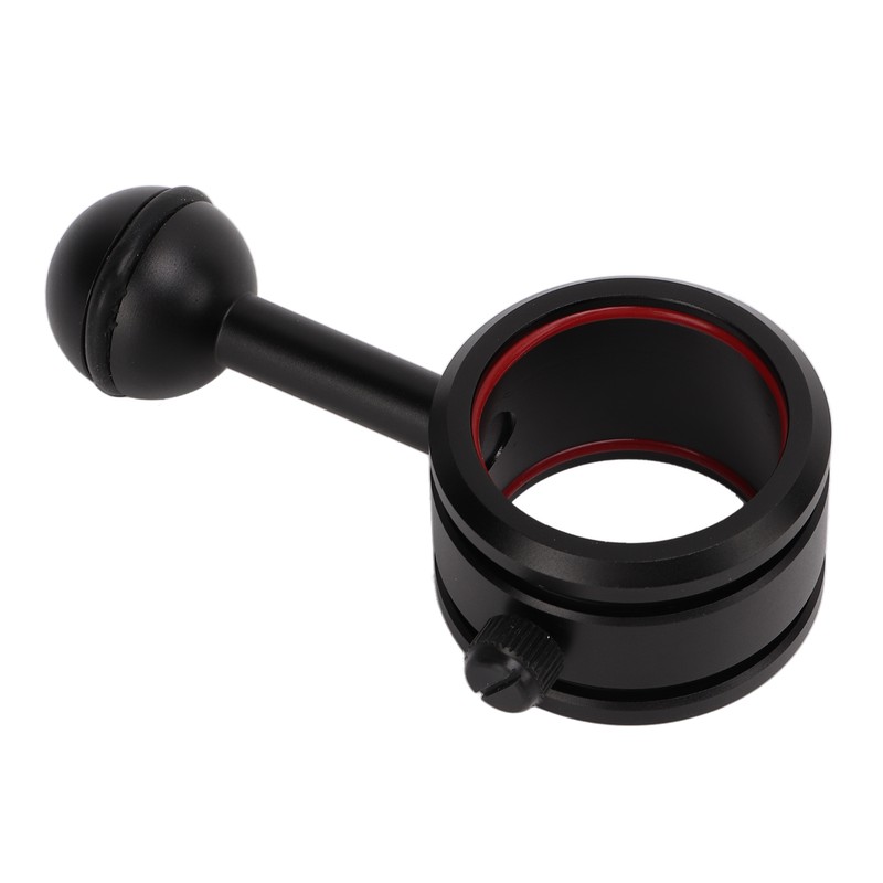 28‑34mm Flashlight Diving Ball Arm Anodized Hard Coating Diving Torch
