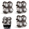 3Pack Professional Replacement Head for Shaver Gold Pro, Silver Pro,